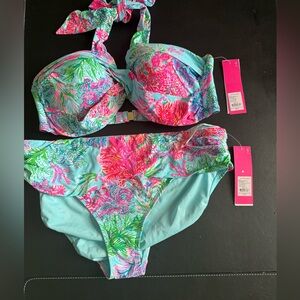 Colorful Floral Bikini Set
